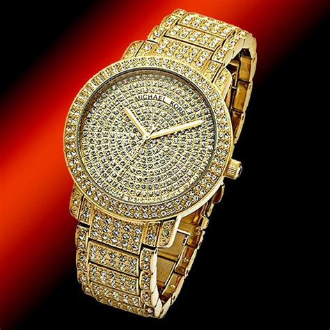 does michael kors use real diamonds|michael kors diamond watch women's.